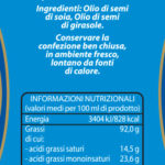 Topazio Olio di Semi Vari Etichetta