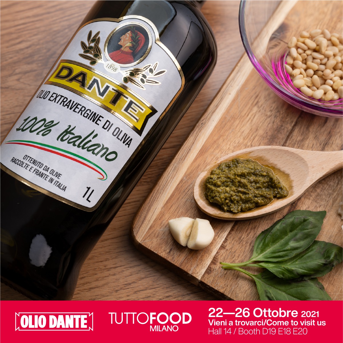 OLIO DANTE PARTICIPATES IN TUTTOFOOD 2021